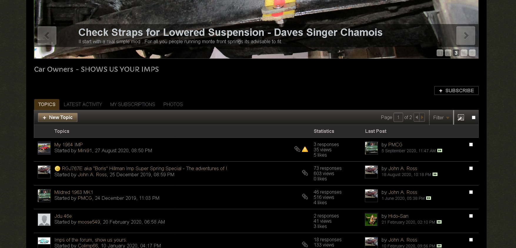 Click image for larger version

Name:	Screenshot_2020-09-30 Car Owners - SHOWS US YOUR IMPS 6 - Hillman Imp Forums.png
Size:	650.6 KB
ID:	10452